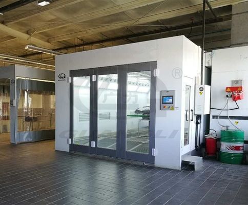 Premium Automotive Downdraft Spray Booth Professional Refinishing System for 4S Shops & Body Repair Centers