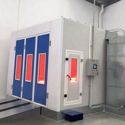 Premium Automotive Downdraft Spray Booth Professional Refinishing System for 4S Shops & Body Repair Centers