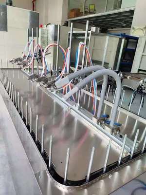 Automatic advanced Technology Non-Stick Coating Machine Latest Spray Paint Line