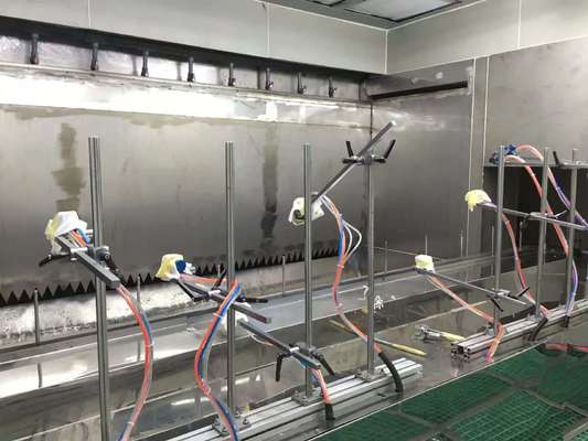 Automatic advanced Technology Non-Stick Coating Machine Latest Spray Paint Line