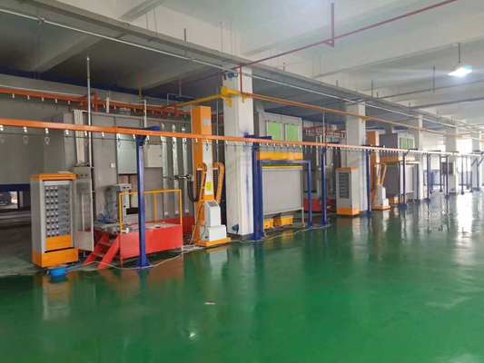 Excellent coating quality, seamless operation process, professional floor rail coating line