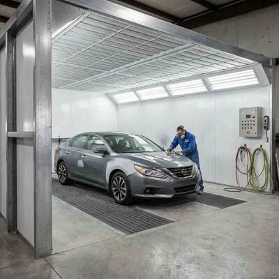 Automotive Prep Station | High-Efficiency Sanding & Priming