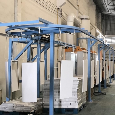 المادة المعدنية الحل لتغطية نظام النقل العلوي الصناعي للمنتجات ذات الأحجام الكبيرة