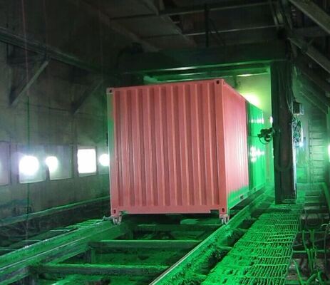 نظام التحكم بجهاز التحكم (Joystick Control System) غرفه طلاء السيارات مع محرك صيني أو محرك استيرادي مصمم لتطبيق طلاء المركبات