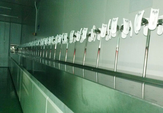 مرفق طلاء الغرف النظيفة البيئية الخاضعة للرقابة والمعتمدة من ISO-Class لمكونات الفضاء والطيران الحيوية