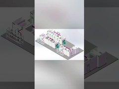 رفع الإنتاج مع خط الطلاء بالرذاذ التلقائي عالي الكفاءة