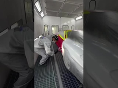 غرف الطلاء الذاتي متعددة الاستخدامات 10um - 50um الطلاء خارجية رذاذ غرف التبديل النمط