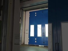 نظام التدفئة الملونة الاختيارية حاوية غرف الرذاذ الصناعية غرف الطلاء المخصصة