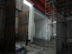 أجهزة رذاذ تلسكوبية قابلة للتحريك غرفة طلاء سيارة مع الطلاء الكهربائي