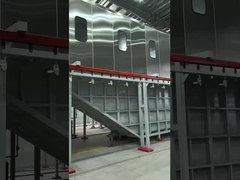 خطوط طلاء مسحوق التشطيب الآلية لخطوط طلاء الرش الدقيقة للطبقة الشفافة